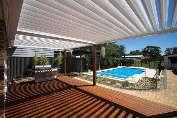Louvered Pergola